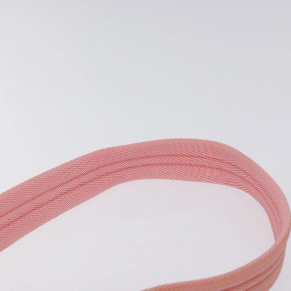 PRADA Shoulder Bag Canvas Pink Silver Auth 127866 - Picture 9 of 16